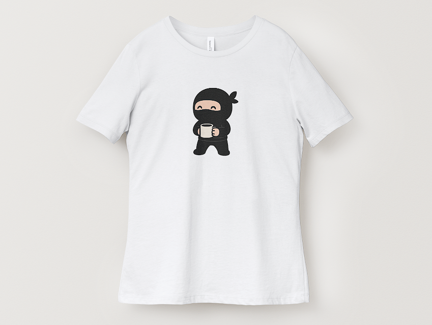 Happi Ninja Coffee Tee