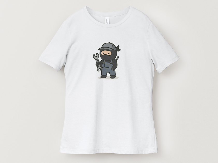 Happi Ninja Mechanic Tee