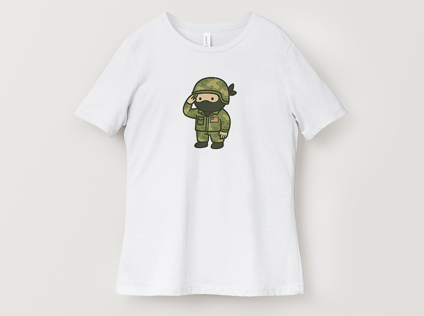 Happi Ninja Military Tee