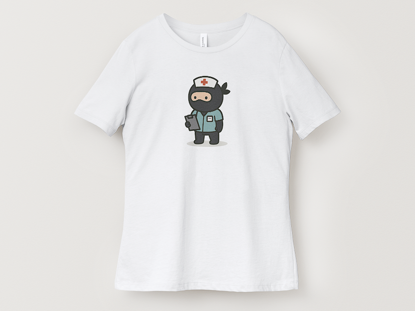 Happi Ninja Nurse Tee
