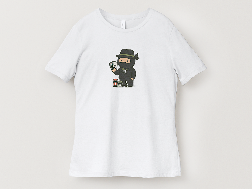 Happi Ninja Poker Tee