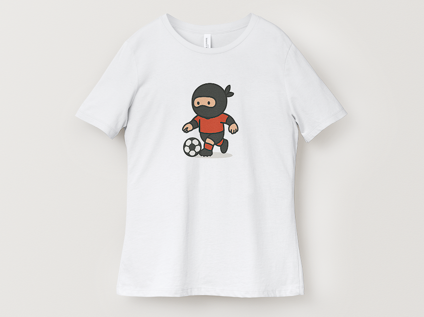 Happi Ninja Soccer Tee