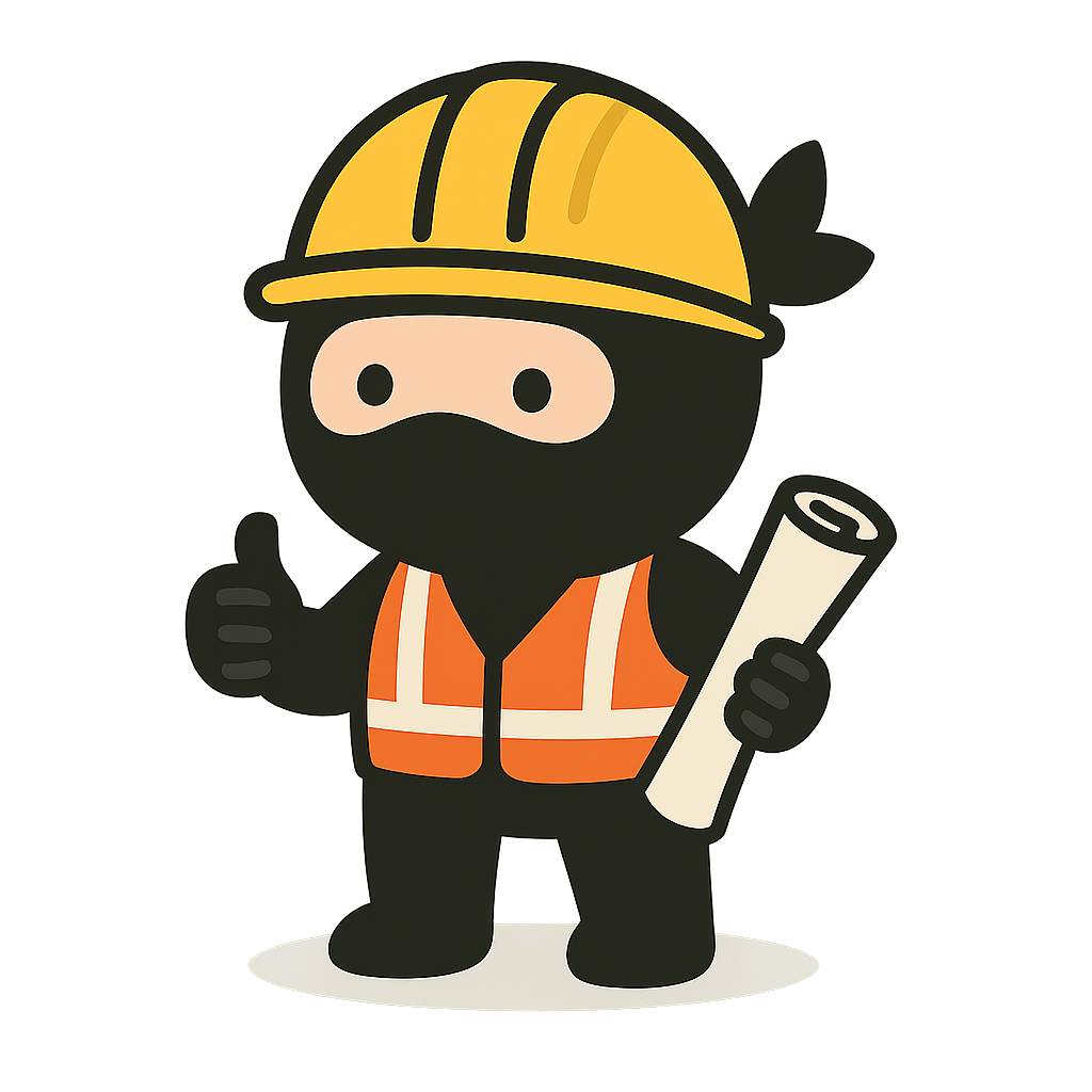 Happi Ninja Construction Tee