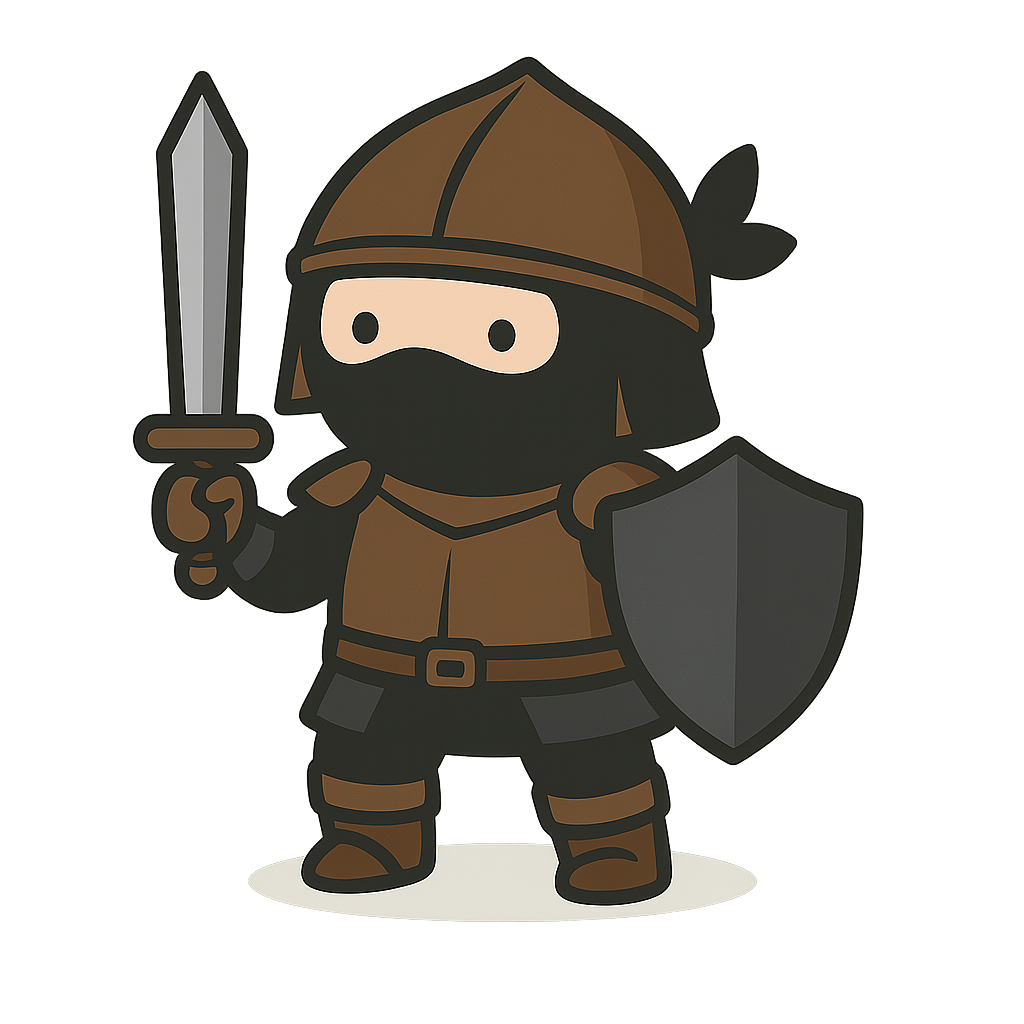 Happi Ninja LARPer Tee