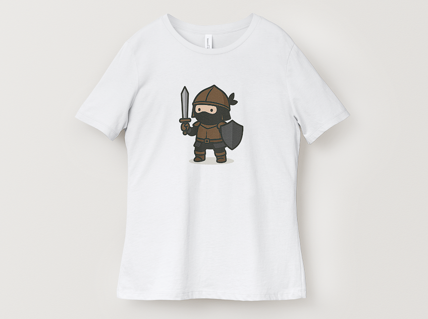 Happi Ninja LARPer Tee
