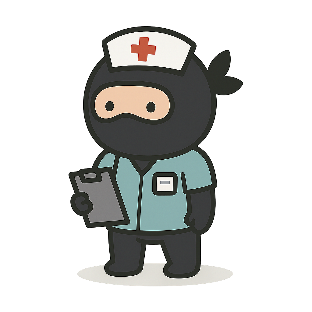Happi Ninja Nurse Tee